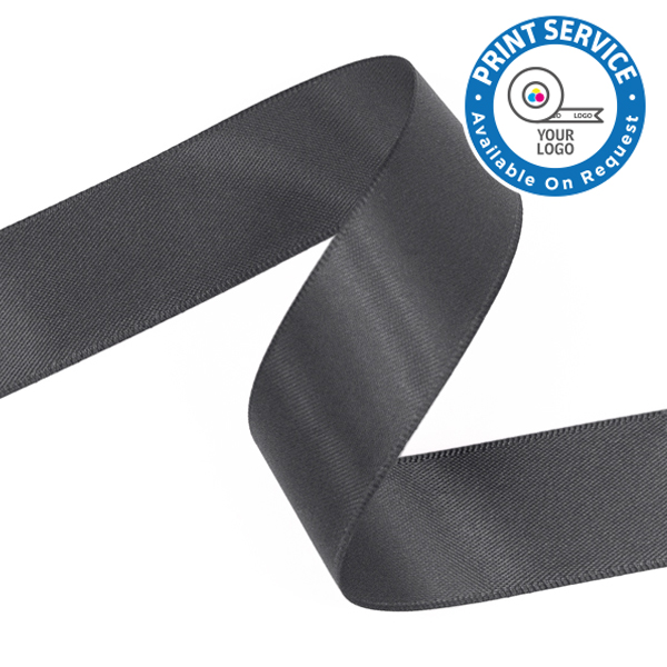 15mm Pewter Grey Satin Ribbon